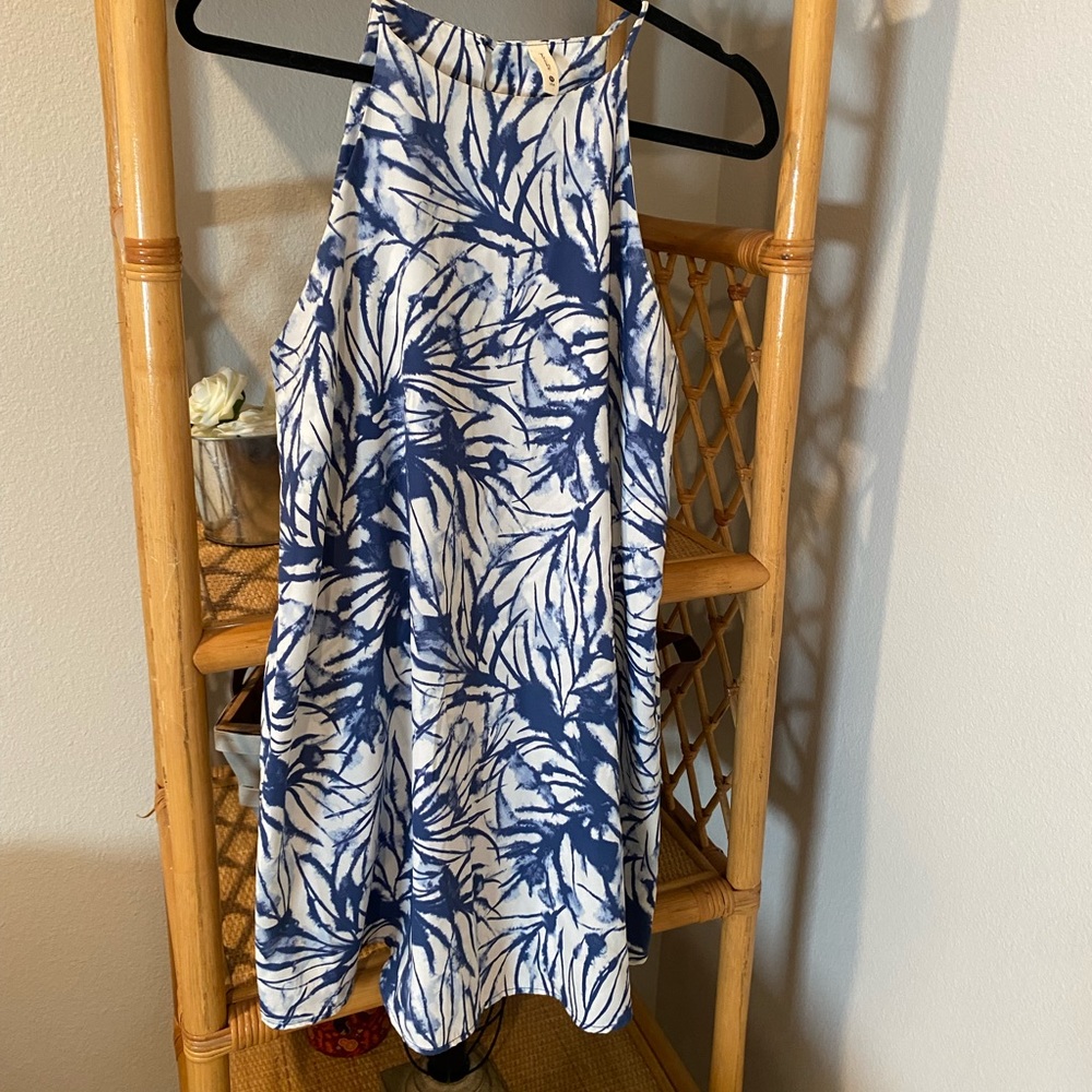 High Neck Mini dress